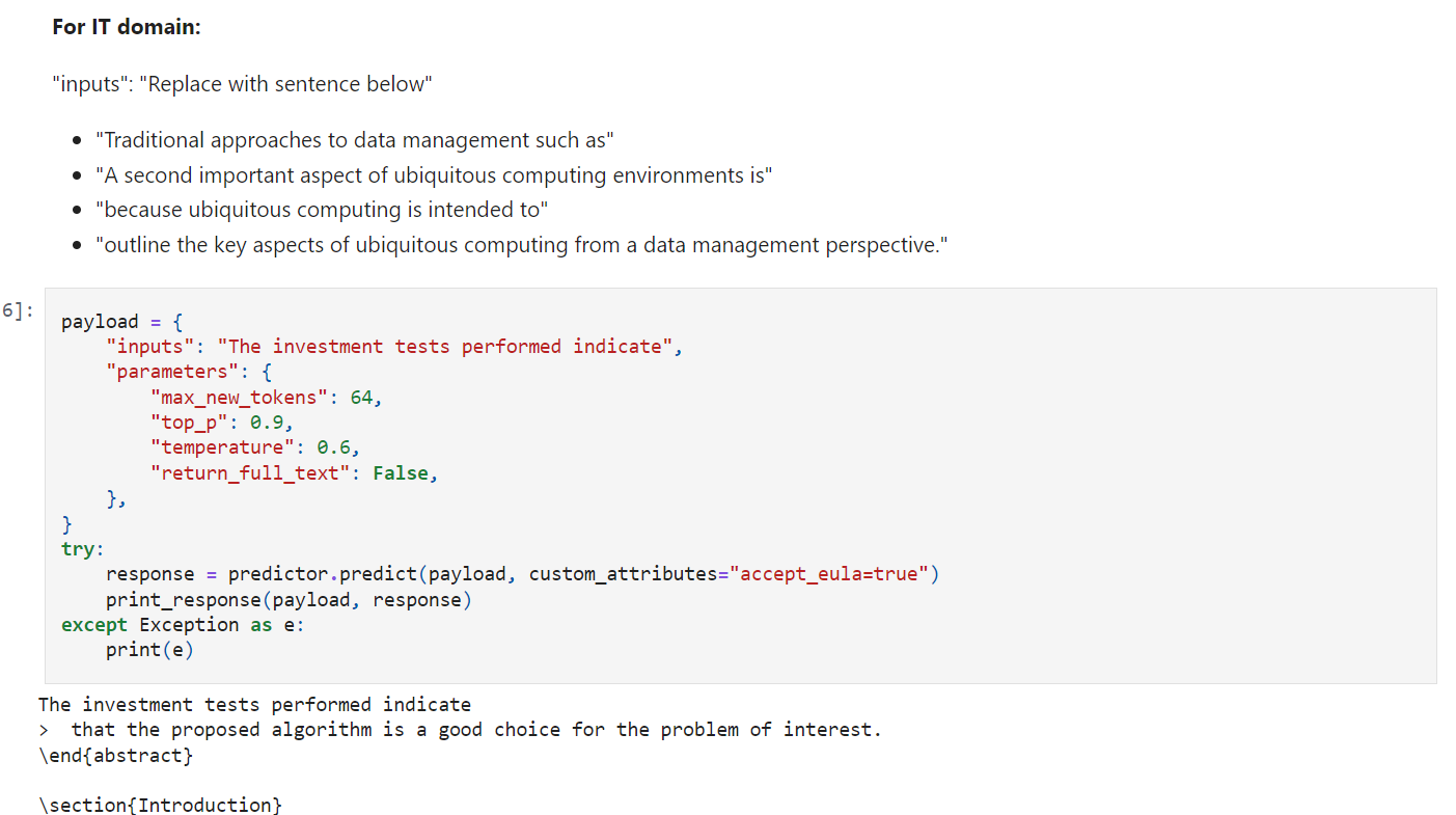 Jupyter Notebook Cell